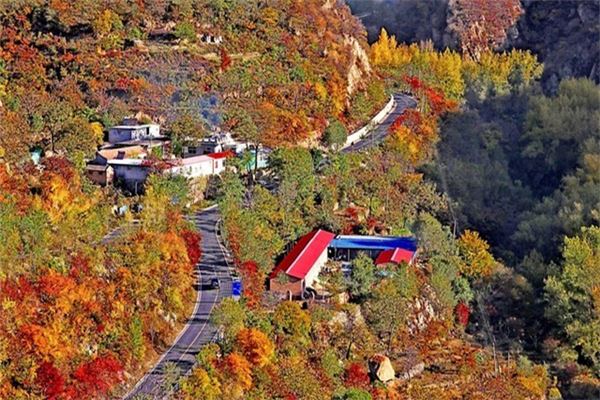 妙峰山樱桃沟村