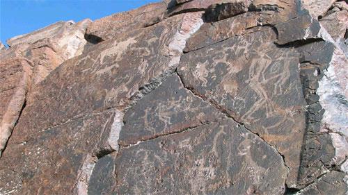 哈同山岩画