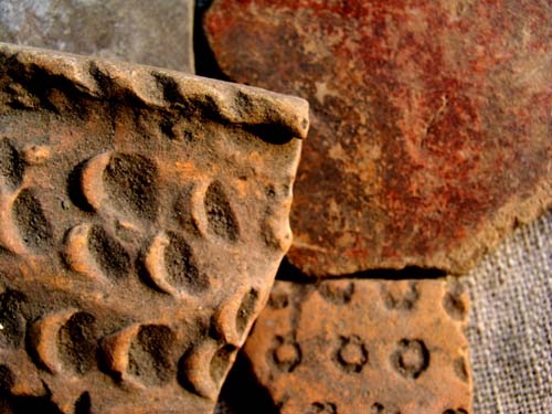 古陶片散布遗址