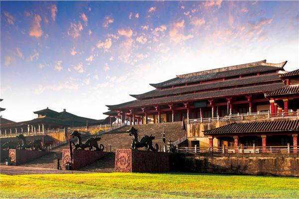 横店秦王宫景区